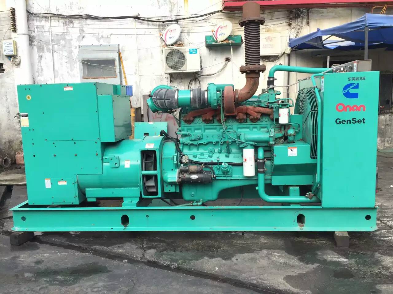 同德租赁发电机-柴油发电机不正常冒烟的原因